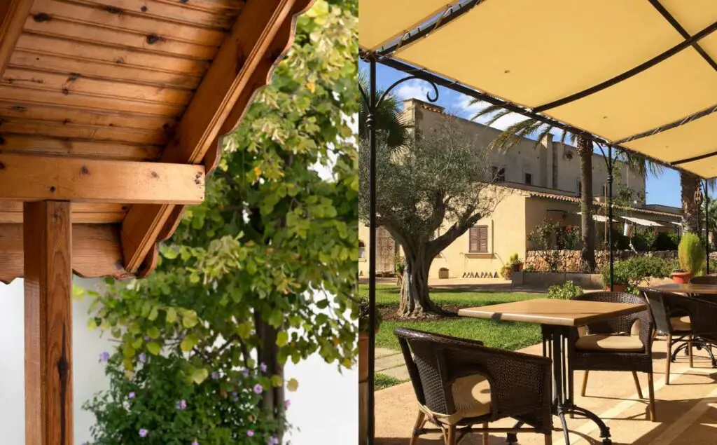 difference between pergola and canopy