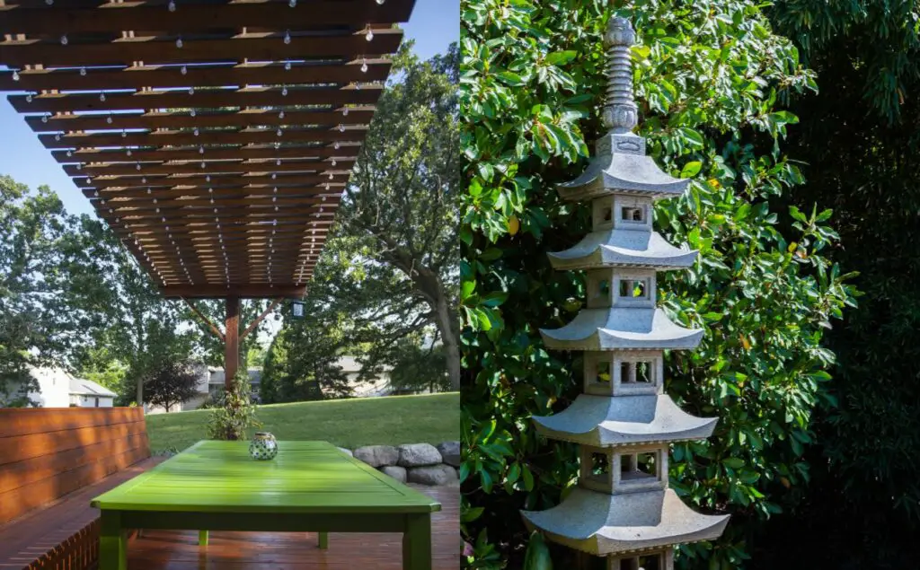difference between pergola and pagoda
