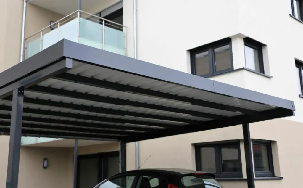 are metal carports considered permanent structures