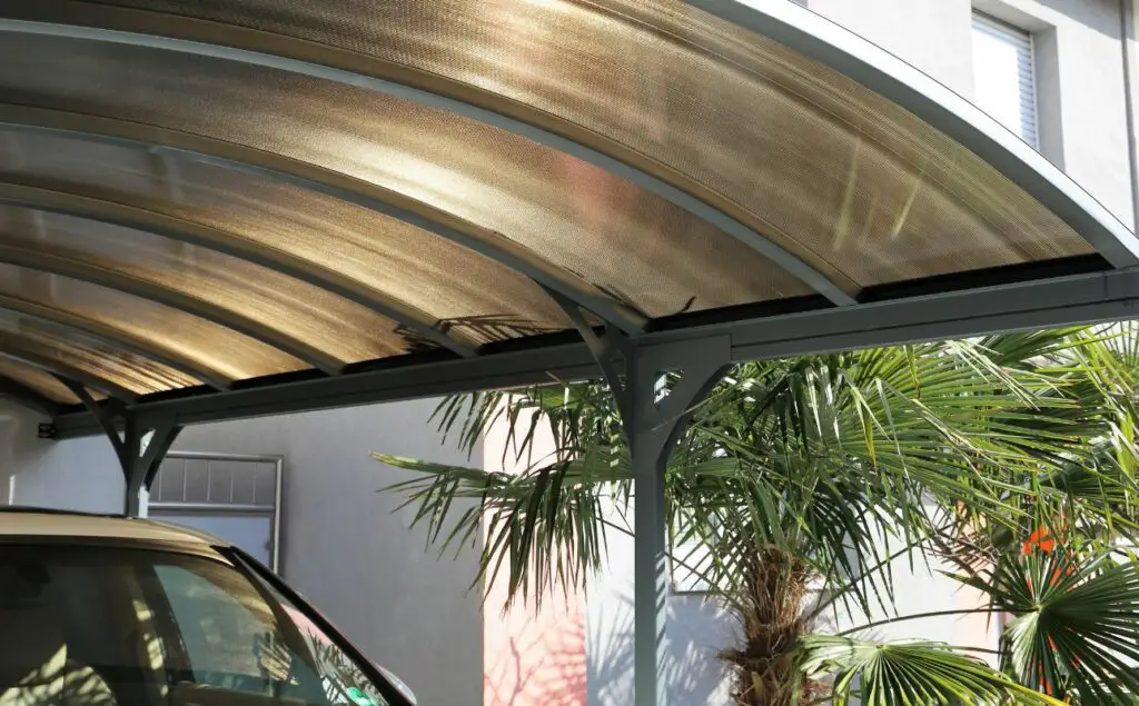 how tall carport for travel trailer