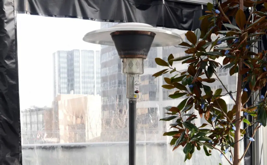 Can You Use A Patio Heater Under A Covered Patio