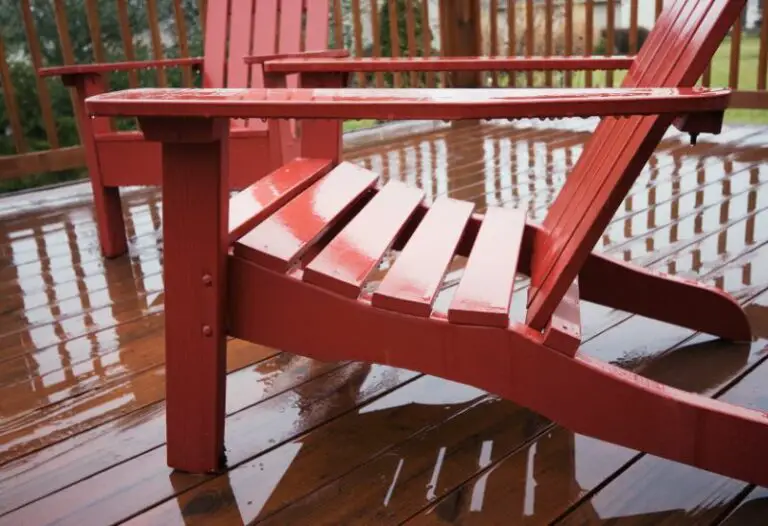 Can Adirondack Chairs Get Wet? (Beginner’s Guide)