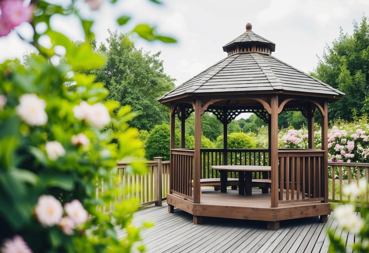 Can Gazebo Go on Decking