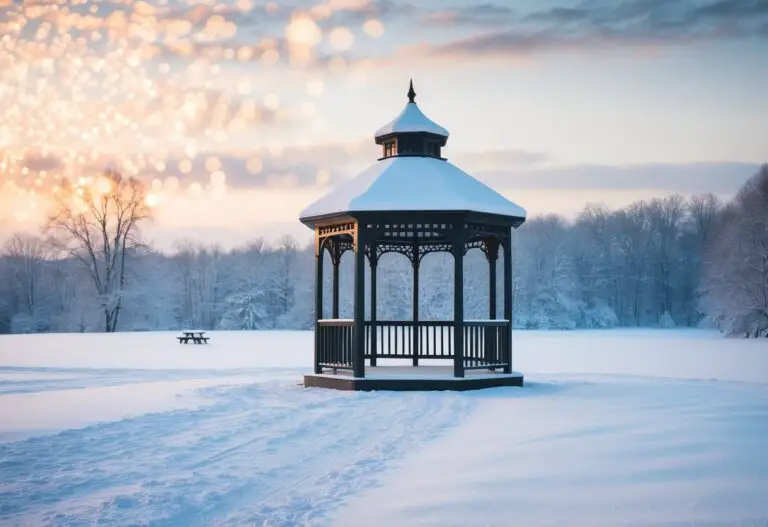 Can Gazebos Withstand Snow? Winter-Proof Your Outdoor Oasis