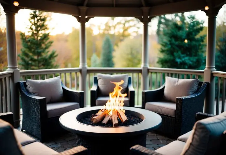 Can You Have a Fire in a Gazebo? Cozy Outdoor Solutions for Chilly Evenings