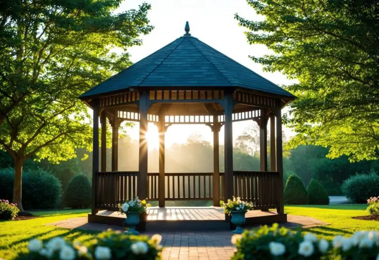 Why Do Gazebos Have Holes: Discover the Clever Design Behind These Garden Structures