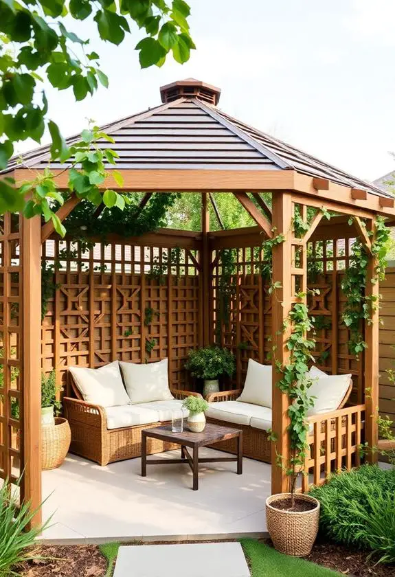 9 Corner Gazebo Ideas: Space-Saving Designs for Small Gardens