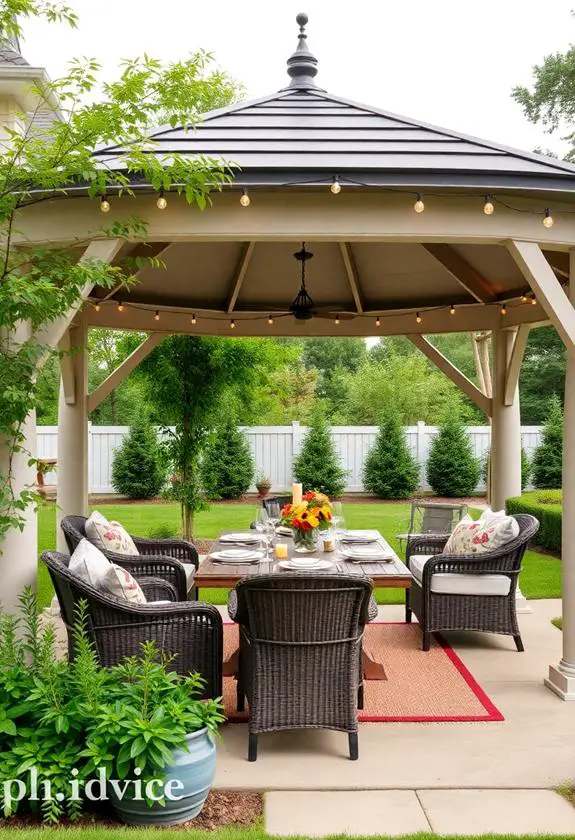 7 Backyard Ideas for Your House-Attached Gazebo