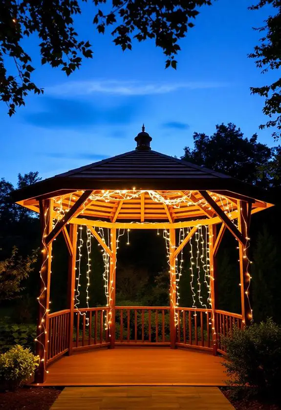 magical decorative lighting canopies