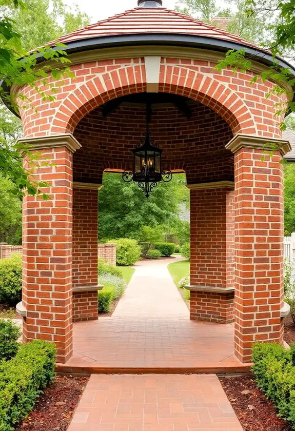 7 Beautiful Brick Gazebo Ideas: Traditional Designs for Your Space