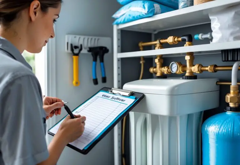 Water Softener Maintenance Checklist: Keep Your System Running Efficiently